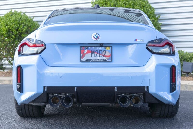 Dinan Valved Axle-Back Exhaust for 2023-2026 BMW M2 G87 - D660-0100-BLK