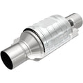 MagnaFlow HM Grade 3-Way Universal Catalytic Converter- 2.00in w/ single O2