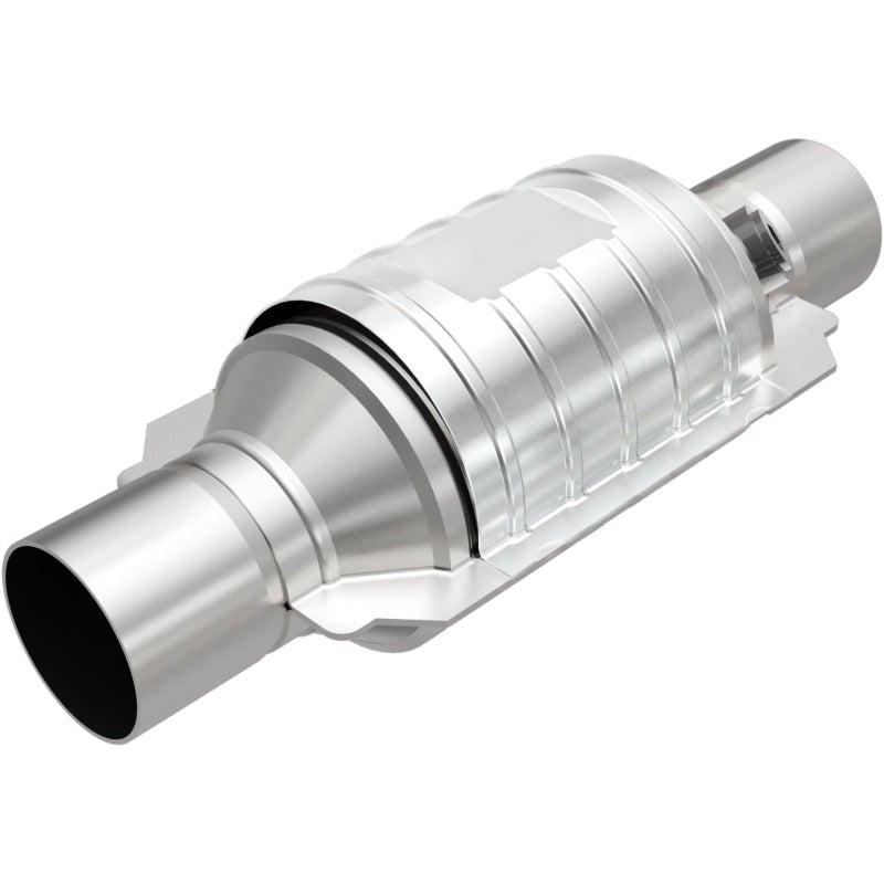 MagnaFlow HM Grade 3-Way Universal Catalytic Converter- 2.00in w/ single O2