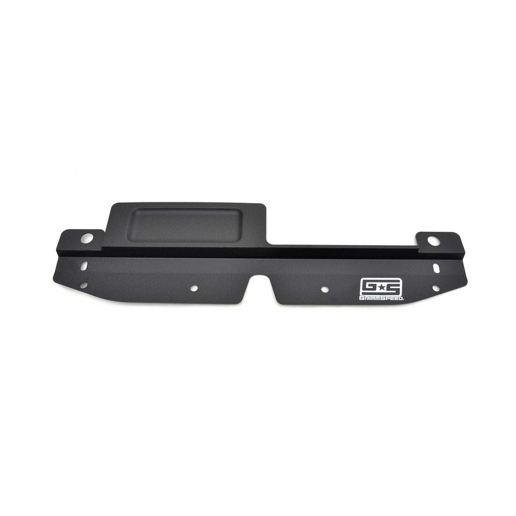 GrimmSpeed Radiator Shroud w/ Tool Tray Black - 2008-2014 Subaru WRX/STI