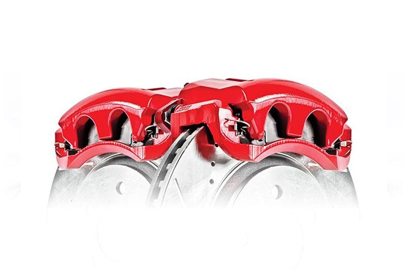 Power Stop Powder Coated Calipers (Front Pair) - 2015-2021 Subaru WRX