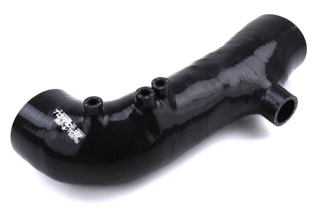 Torque Solution Turbo Inlet Hose 3in Black - 2002-2007 Subaru WRX / 2004-2021 STI / 2004-2008 Forester XT