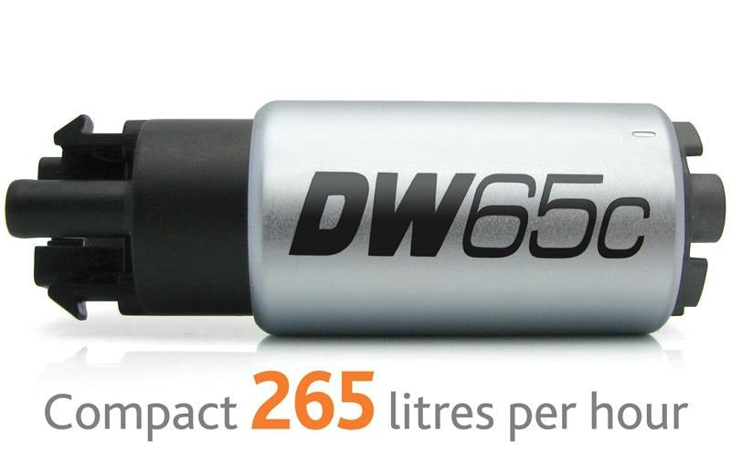 DeatschWerks DW65c Series Fuel Pump w/ Install Kit - Subaru Models (inc. 2008-2014 WRX / 2008+ STI)