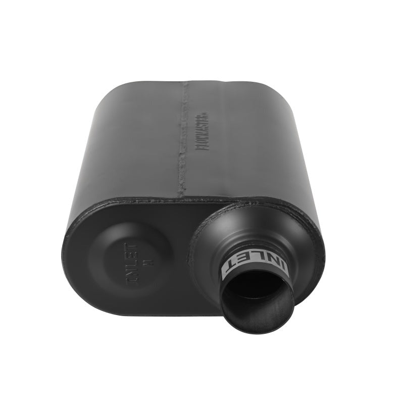 Flowmaster Super 40 Series 2.5-Inch Offset Inlet/Outlet Muffler - 952548