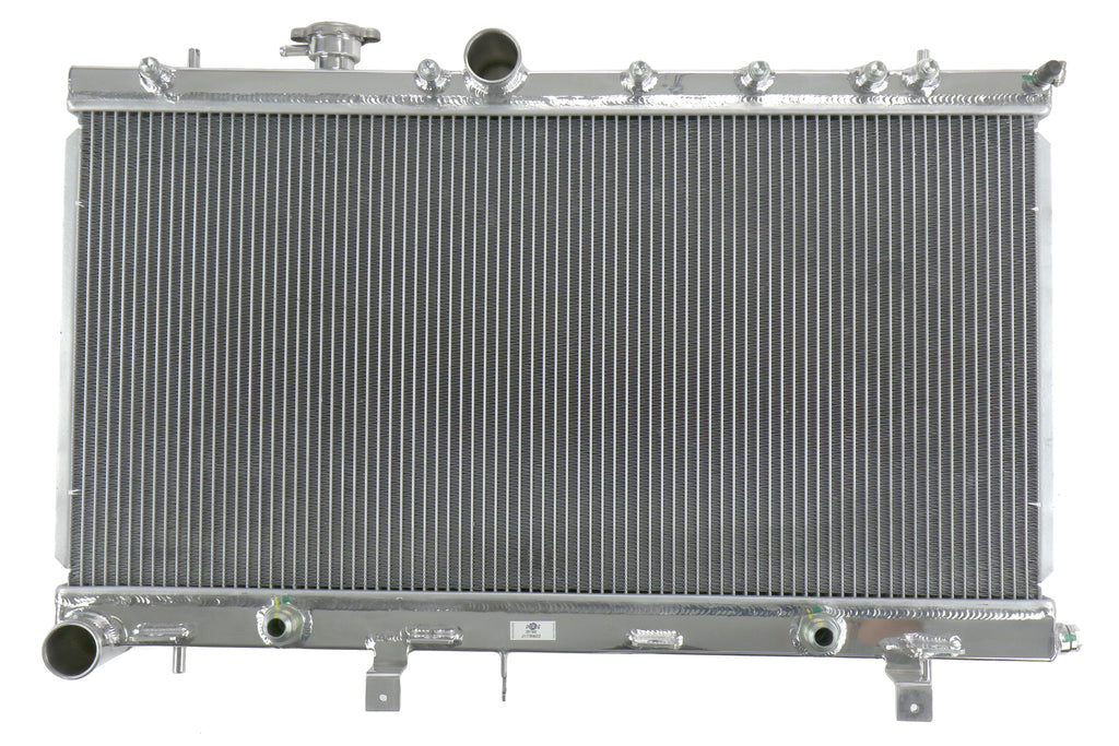 CSF Racing Radiator w/ Built-in Oil Cooler and Sandwich Plate - 2002-2007 Subaru WRX / STI Manual