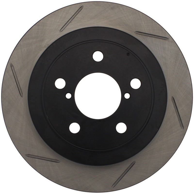 StopTech Slotted Sport Brake Rotor - Rear Left - 2002-2007 Subaru WRX