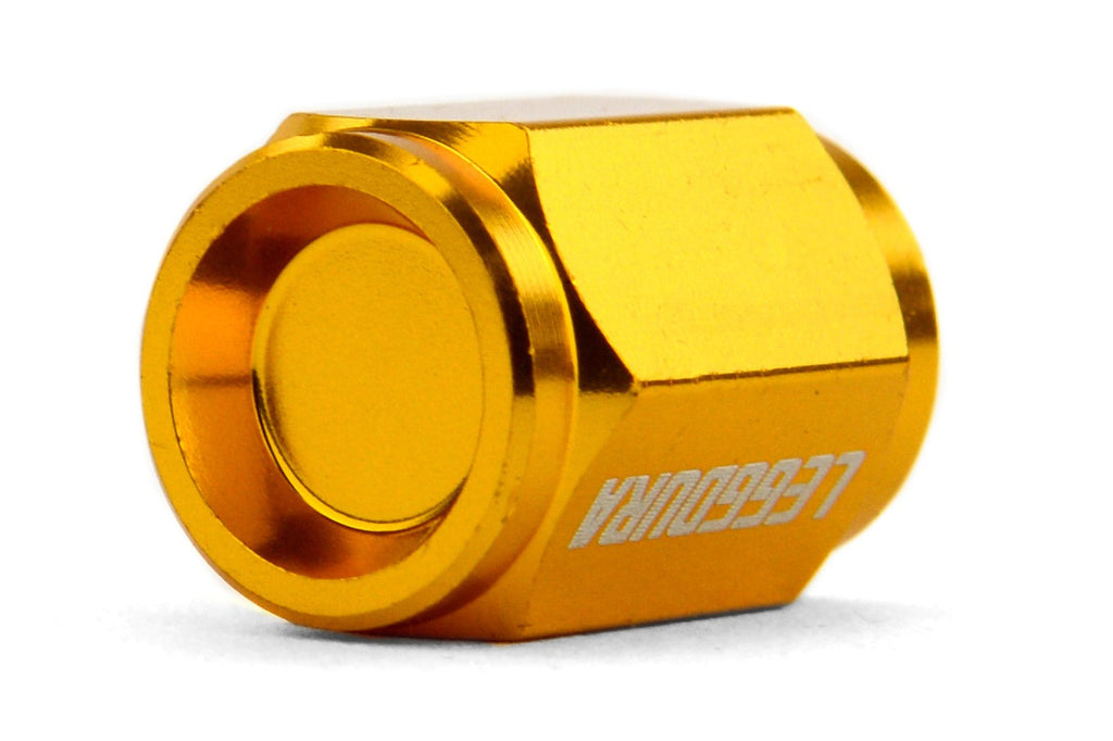 Project Kics Leggdura Racing Gold Valve Cap