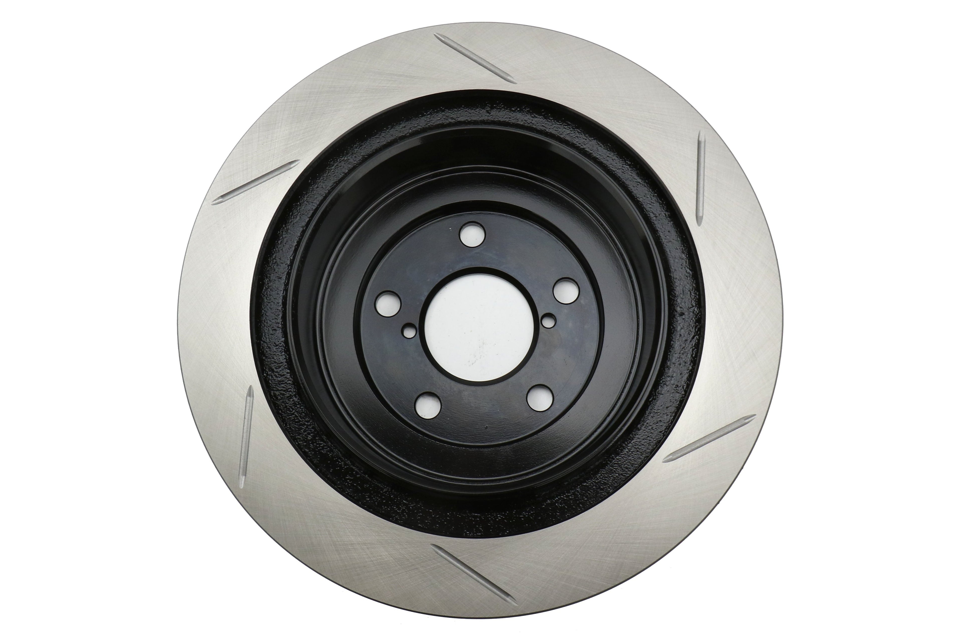 Stoptech Slotted Rear Right Rotor Single - Subaru Models (inc. 2006-2007 WRX / 2005-2009 Legacy GT)