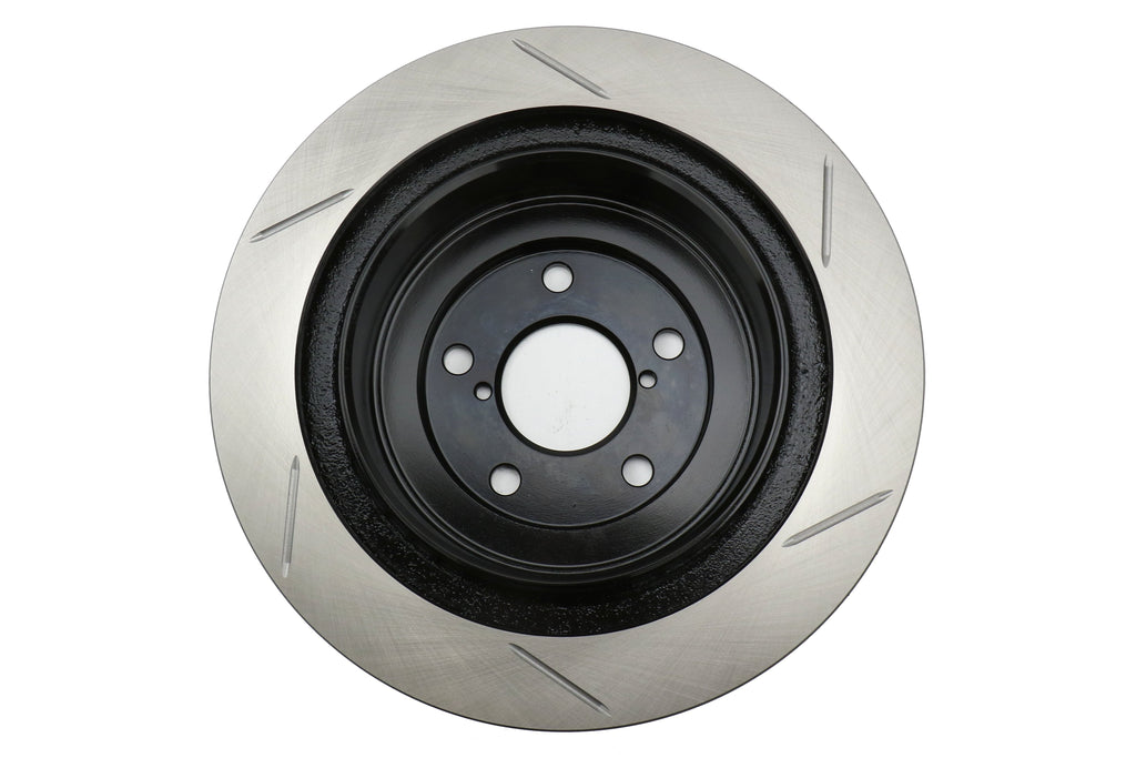 Stoptech Slotted Rear Right Rotor Single - Subaru Models (inc. 2006-2007 WRX / 2005-2009 Legacy GT)