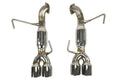 ETS Axle-Back Exhaust System w/Muffler Polished Tips - 2022-2024 Subaru WRX