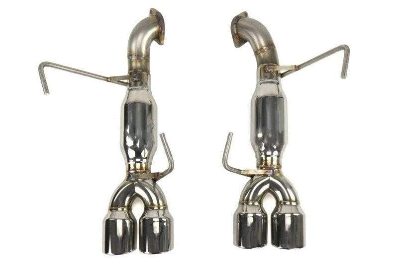ETS Axle-Back Exhaust System w/Muffler Polished Tips - 2022-2024 Subaru WRX