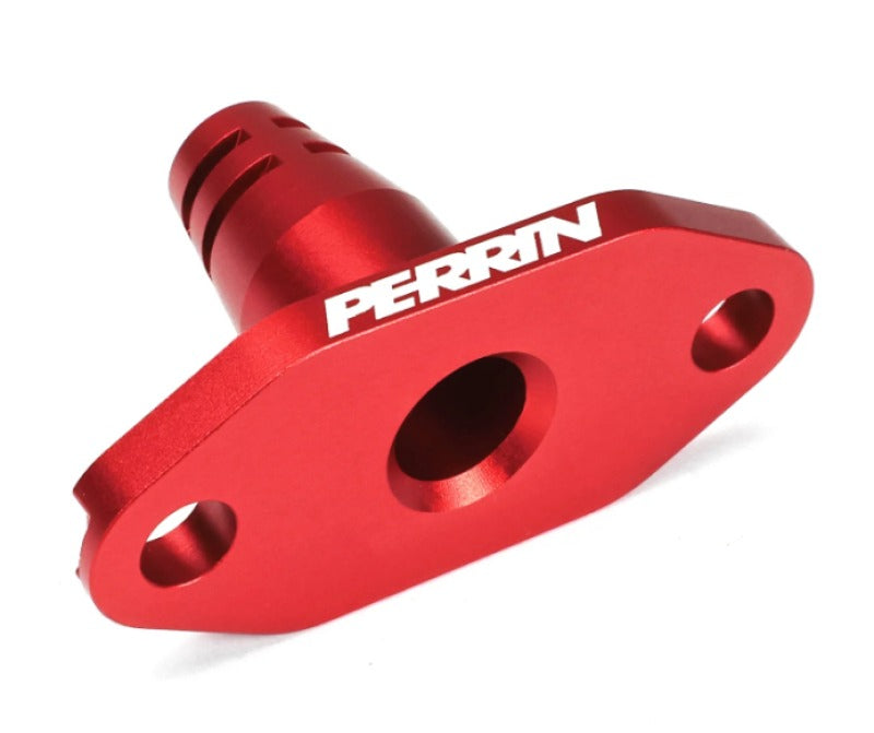 PERRIN Low Profile Intake Return Nozzle - Red - 2022-2026 Subaru WRX