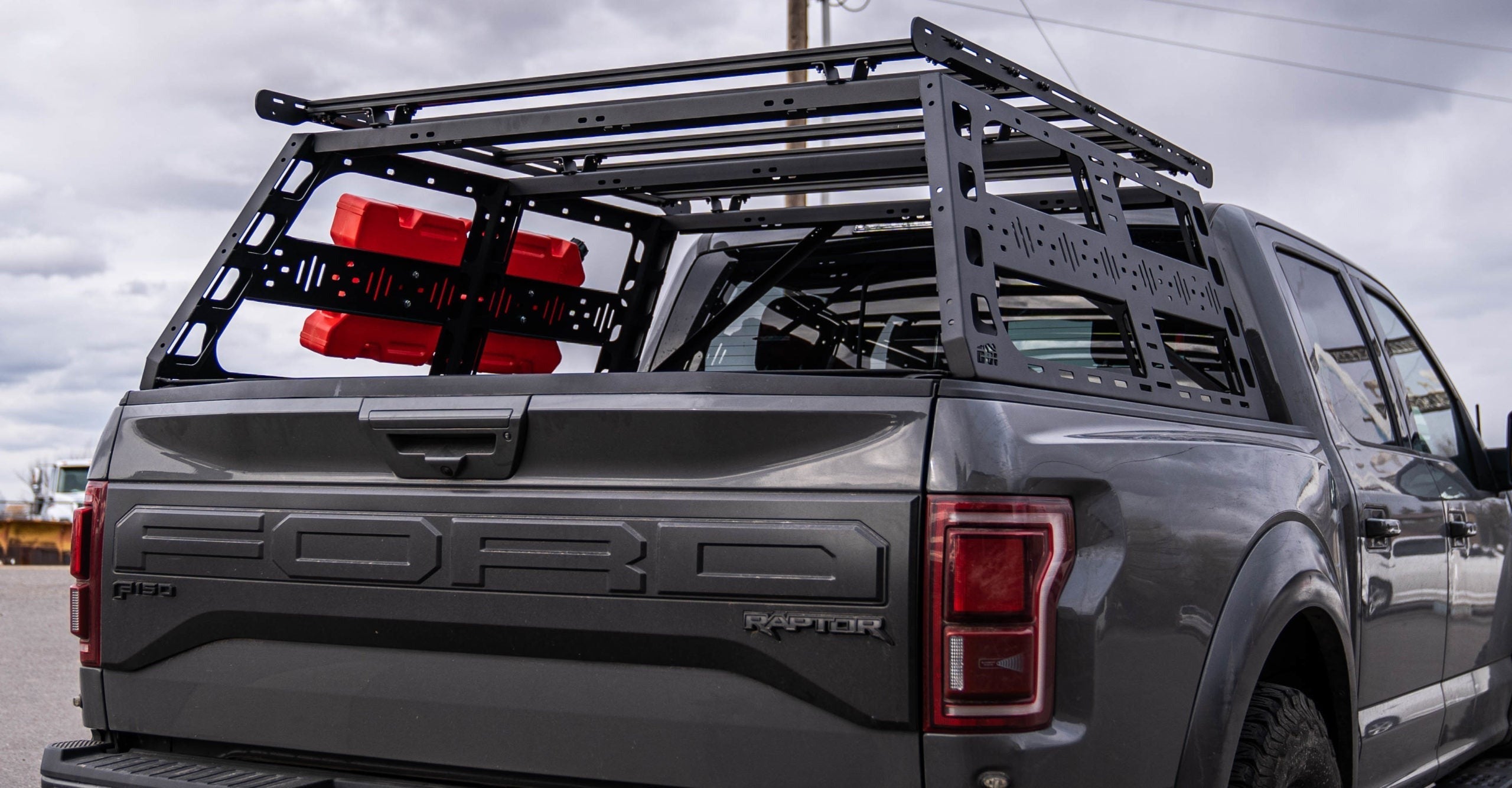Ford Raptor/F150 Cab Height Bed Rack 5 Foot 6 Inch Bed Length 10-Pres Ford Raptor CBI Offroad
