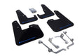 Rally Armor Black UR Mud Flap w/Blue Logo - 2008-2014 Subaru STI (Hatch Only) / 2011-2014 WRX (Hatch Only)
