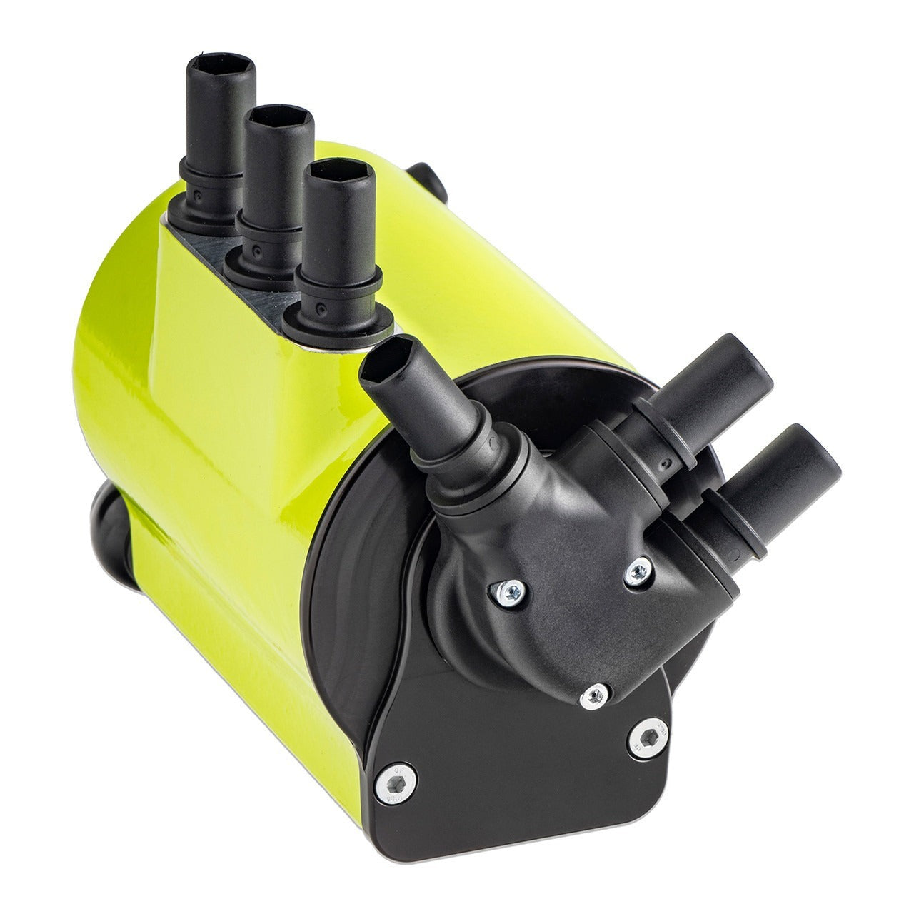 IAG Performance V4 Air Oil Separator AOS - Neon Yellow - 2004-2007 Subaru STI / 2006-2007 WRX