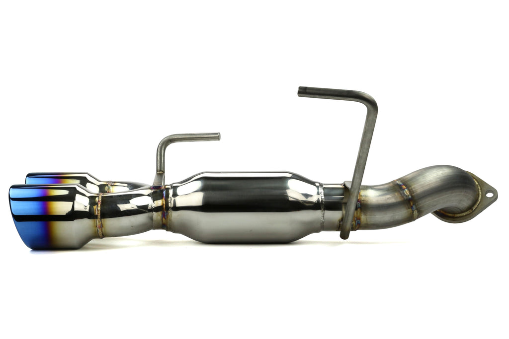 ETS Axle Back Exhaust System w/ Muffler Blue Tips - Subaru Models (inc. 2015-2020 WRX / 2015-2018 STI)