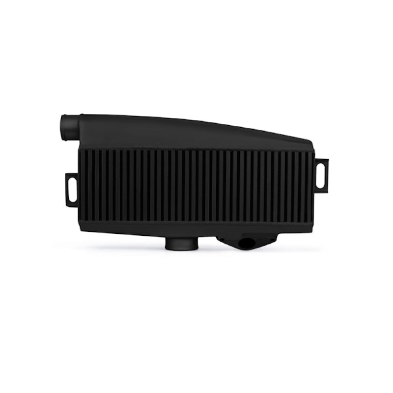 Mishimoto Subaru Top-Mount Intercooler Kit, Powder Coated Black & Blue Hoses - 2002-2007 Subaru WRX / 2004-2007 STI