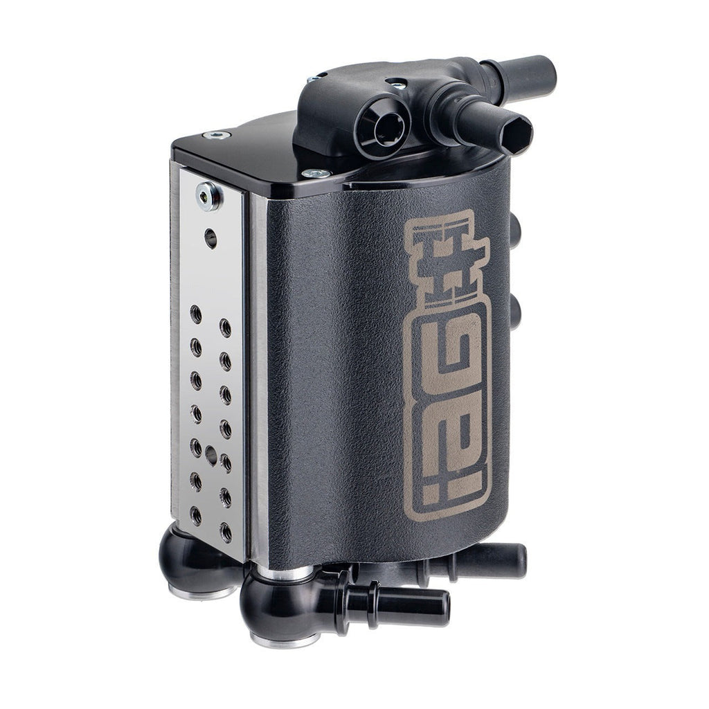 IAG Performance Air Oil Separator AOS - Black - 2015-2021 Subaru WRX / 2014-2018 Forester XT