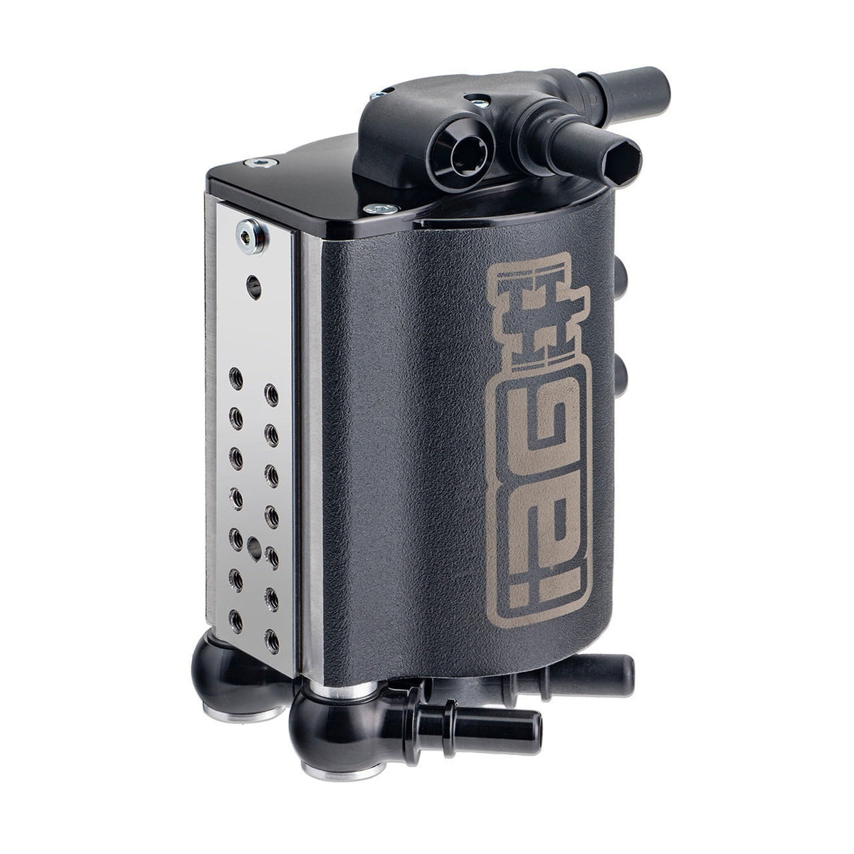 IAG Performance Air Oil Separator AOS - Black - 2015-2021 Subaru WRX / 2014-2018 Forester XT