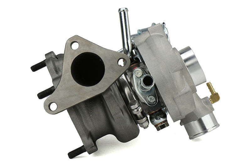 Forced Performance FP BLUE Turbocharger 58mm 8cm IWG w/ Oil Feed Line - 2002-2007 Subaru WRX / 2004-2021 Subaru STI