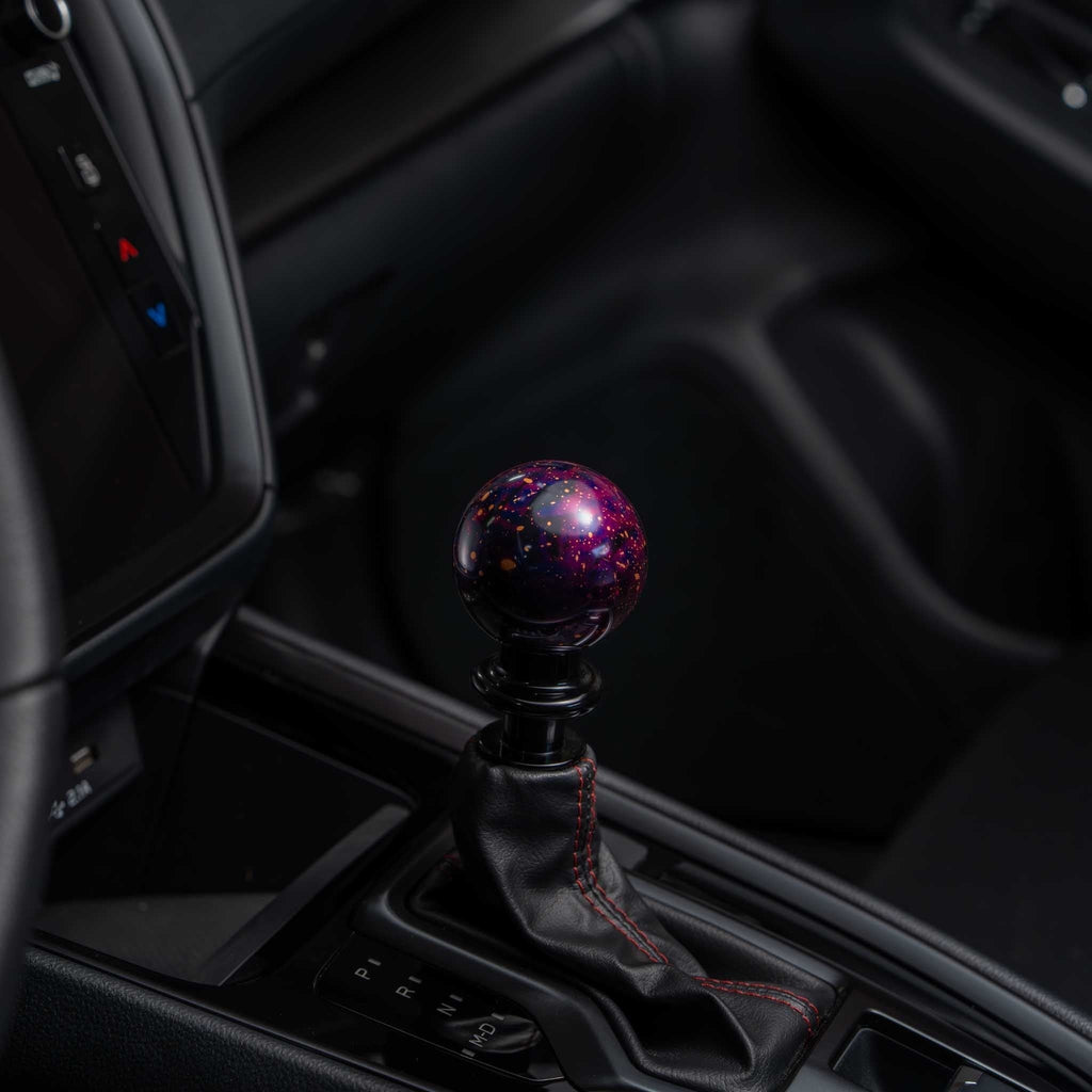 Billetworkz Automatic Shifter - Purple Cosmic Space - Fits Subaru CVT: WRX (2022+), Crosstrek (2024+), Forester (2025+), Impreza (2024+), Legacy/Outback (2015+)