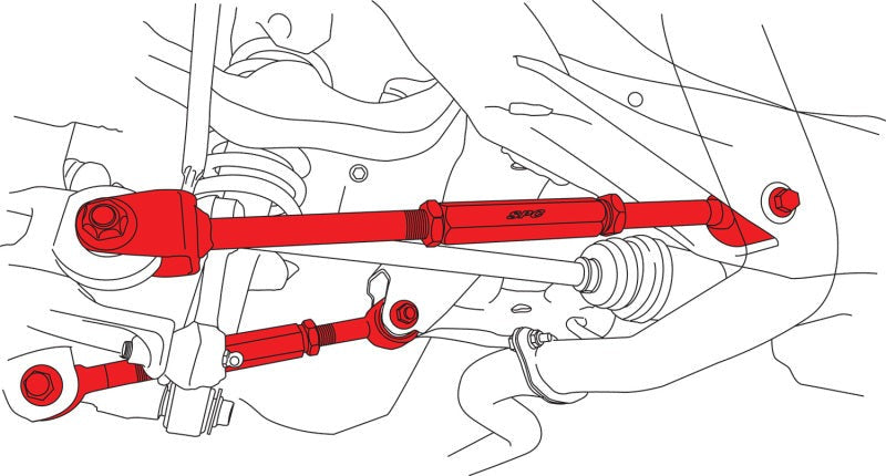SPC Performance Rear Control Arms - 2000-2009 Subaru Outback