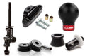 Cobb Stg 2+ Drivetrain Pkg w/ Weighted Shift Knob - Black Knob / White & Red Lockout - 2004-2021 Subaru STI 6MT