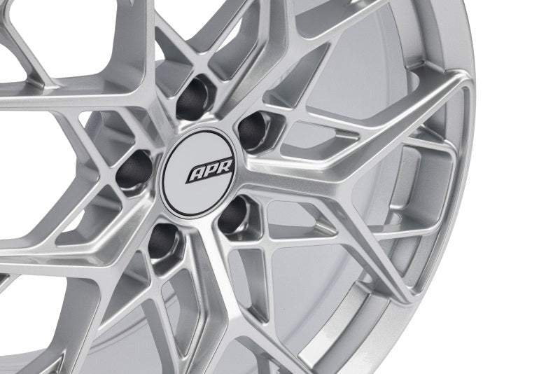 APR A02 Flow Formed 18x8.5 / 5x112 / ET45 / 66.5mm Bore / Silver Wheel