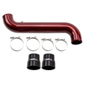 Wehrli 11-16 GM Duramax LML Passenger Side 3.5in Intercooler Pipe - Deore Gold