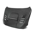Seibon Carbon Fiber CW Style Hood - 2015-2021 Subaru WRX & STI