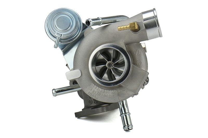 Forced Performance FP BLUE Turbocharger 58mm 8cm IWG w/ Oil Feed Line - 2002-2007 Subaru WRX / 2004-2021 Subaru STI