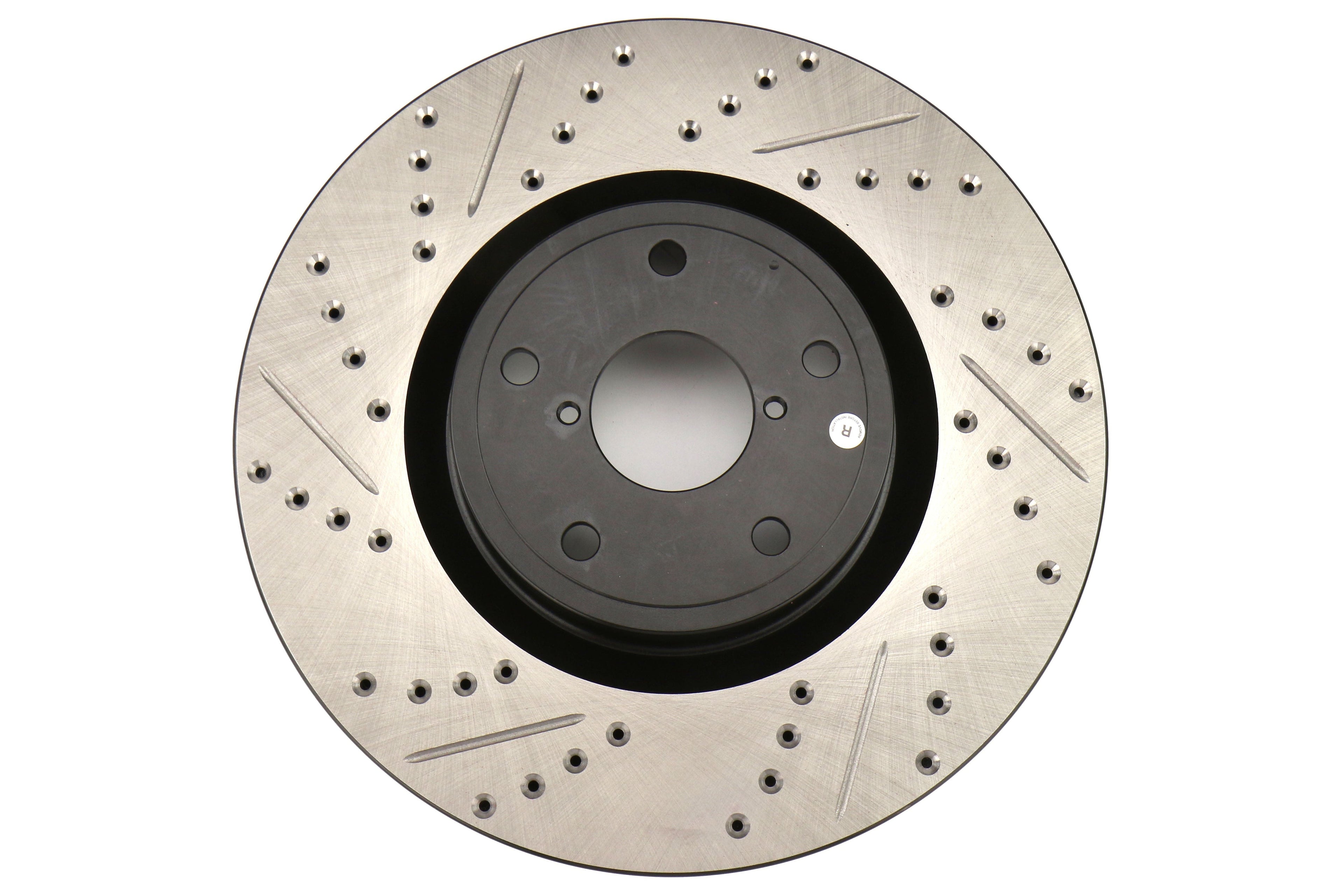Stoptech Drilled and Slotted Rotor Single Front Right - 2005-2017 - Subaru STI