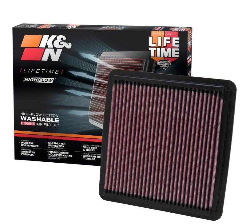 K&N Engineering Drop In Air Filter - 2005-2008 Subaru LGT / 2008-2011 Subaru WRX / STi