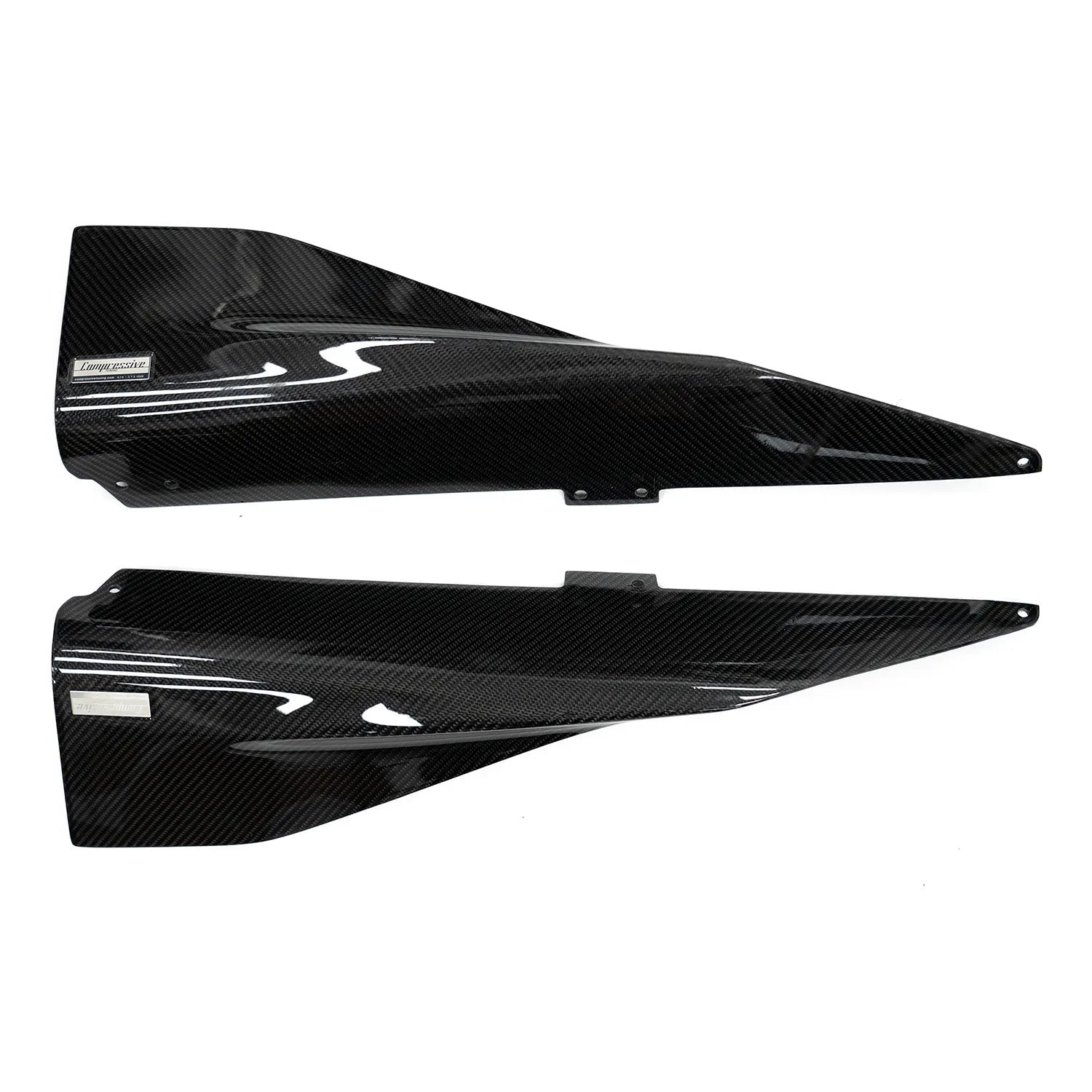 Compressive Tuning Black Series Carbon Fiber Sideskirt Extension - 2022-2026 Subaru BRZ