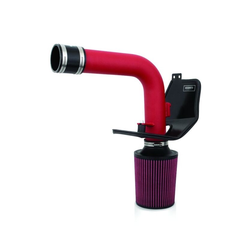 Mishimoto Performance Cold Air Intake Kit - Wrinkle Red - 2008-2014 Subaru WRX / 2008-2021 Subaru STI