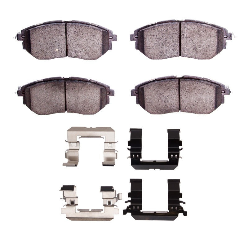 R1 Concepts R1 Performance Sport Front Brake Pads & Hardware Kit - 2005-2021 Subaru Outback