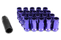 Wheel Mate Muteki SR48 Open End Lug Nuts - Purple 12x1.25 48mm