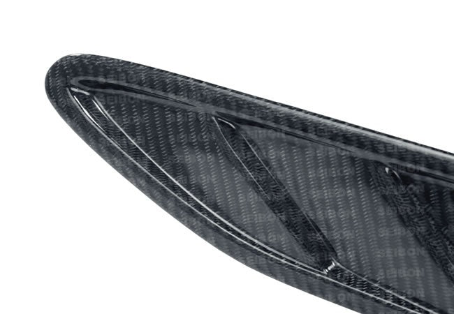 Seibon Carbon Fiber FR Style Fender Ducts - 2013-2016 Scion FR-S / 2013-2020 Subaru BRZ / 2017-2019 Toyota 86