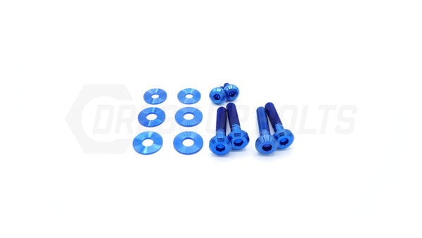 Fast Turn Fittings Titanium Hardware Trunk Kit - 2015-2021 Subaru WRX/STI