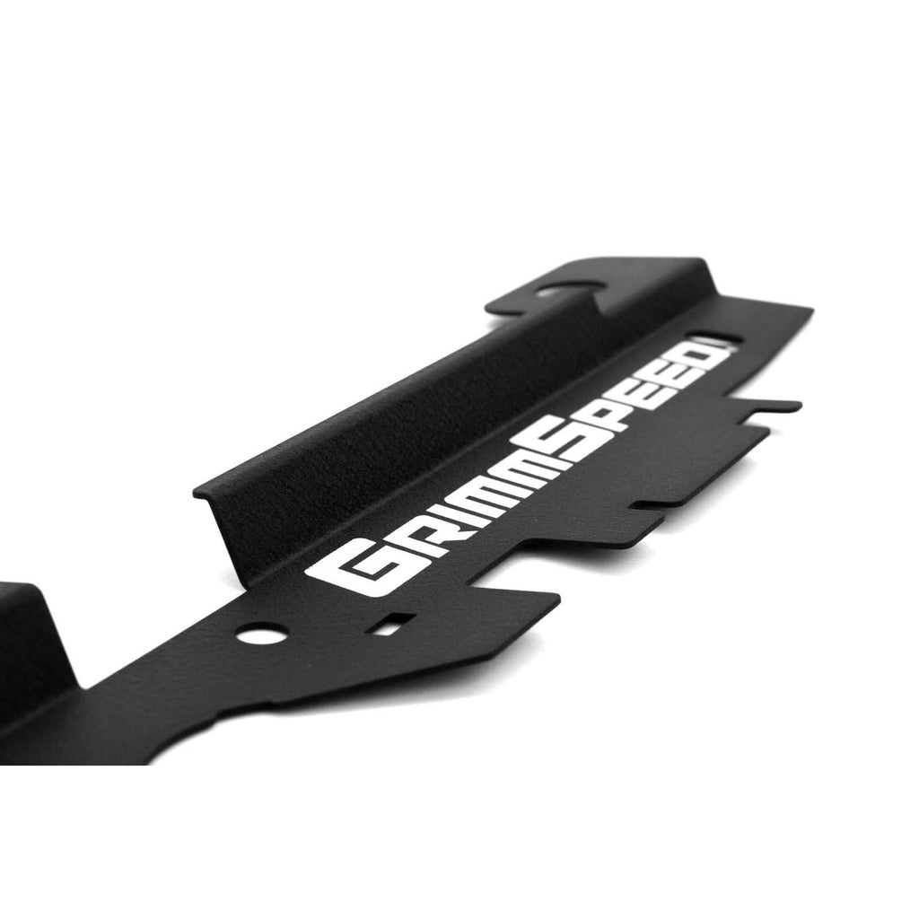 GrimmSpeed Radiator Shroud w/ Tool Tray Black - 2005-2009 Subaru Legacy / 2005-2007 Outback