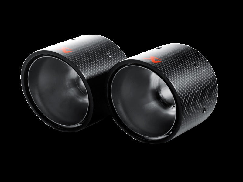 Akrapovic Tail Pipe Set Carbon for 2007-2014 MINI Cooper S (R56) / Cooper S Cabrio (R57) - TP-MINR56/57-CA