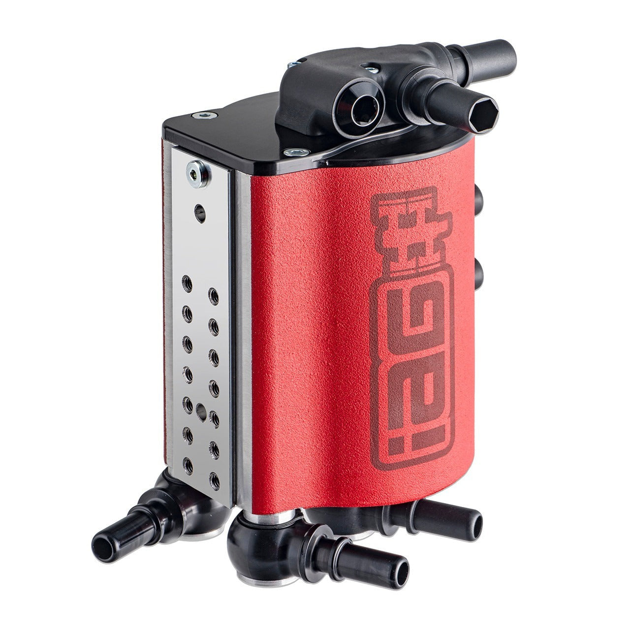 IAG Performance Air Oil Separator AOS - Red - 2015-2021 Subaru WRX / 2014-2018 Forester XT