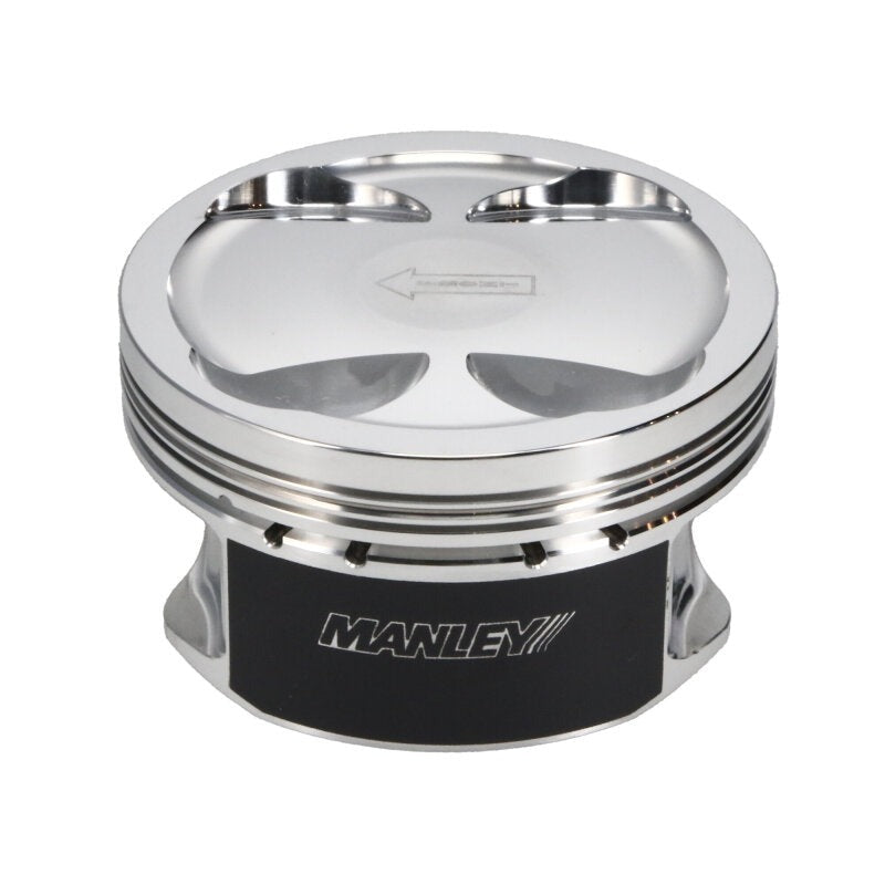 Manley EJ25 STD Stroke 100mm +.5mm Bore 9.8:1 Dish Piston Set with Rings - 2004-2021 Subaru STI / 2006-2014 WRX