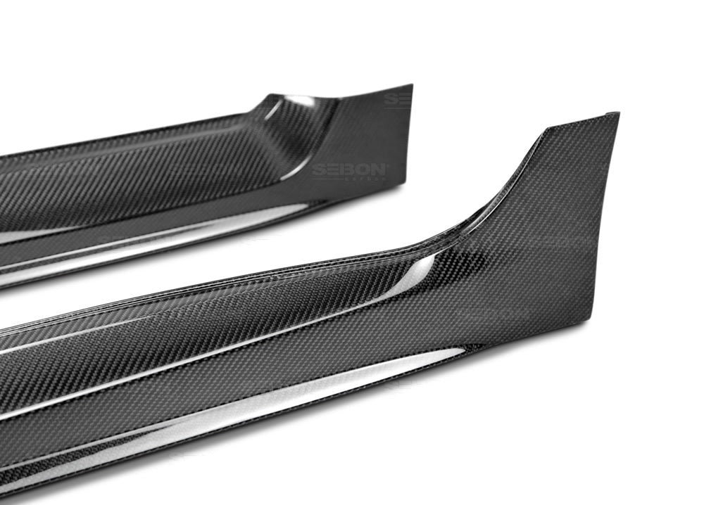 Seibon Carbon Fiber OE Side Skirts - 2015-2021 Subaru WRX / STI