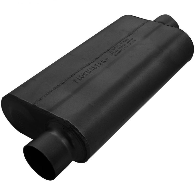 Flowmaster 50 Series Delta Flow 3-Inch Offset Inlet/Center Outlet Muffler - 943051