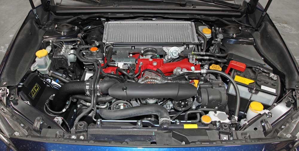 AEM Cold Air Intake - Wrinkle Black - 2015-2017 Subaru STI