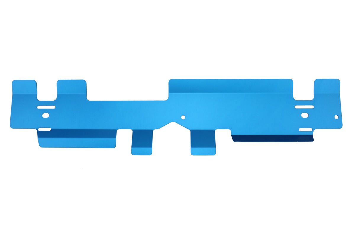 Cusco Radiator Cooling Plate - Blue - 2002–2005 Subaru WRX / 2004–2007 Subaru WRX STI