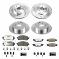 Power Stop Z26 Street Warrior Brake Kit Front and Rear - 2017-2019 Subaru Impreza