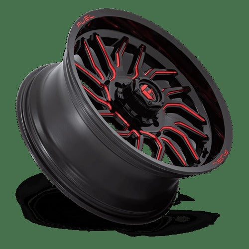 D808 20X9 6X135 G-BLK MILL-RT 1MM