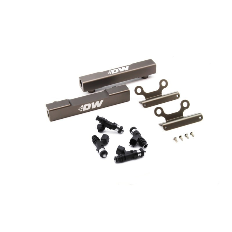 DeatschWerks Top Feed Fuel Rail Upgrade Kit w/750cc Injectors - 2002-2014 Subaru WRX / 2004-2021 Subaru STI / 2005-2009 Legacy GT